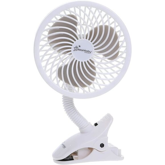 Dreambaby EZY-Fit Deluxe Clip on Fan - White - Picture 2 of 7